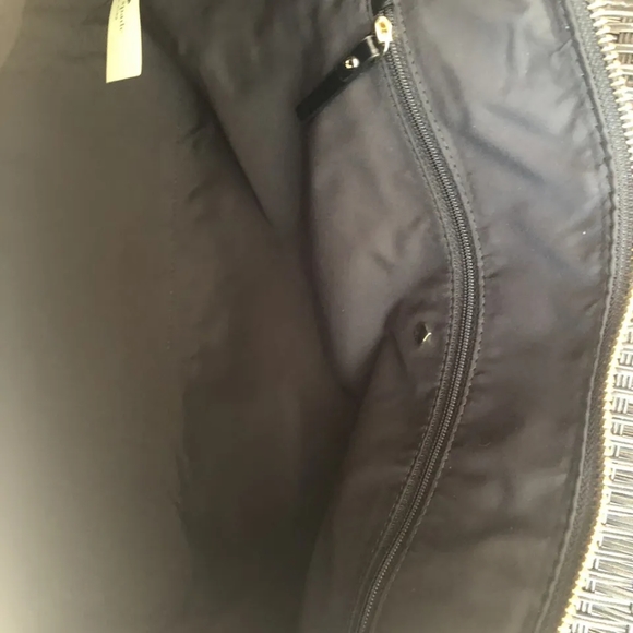 Kate Spade WATSON Lane Maya FRENCH Stripes Nylon Tote Shopper Bag Top Zip - Picture 8 of 8